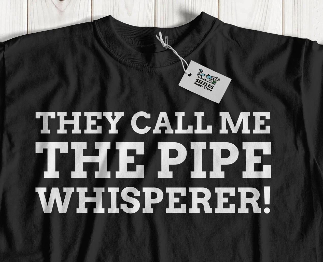 

Funny Plumber T-Shirt Pipe Fitting Plumbing And Pipe Fitter Gifts L