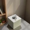 Resin Travertine Tissue Box Creative Desktop Storage Art Living Room Paper Box Home Decoration Accessories Removable Tissue Box