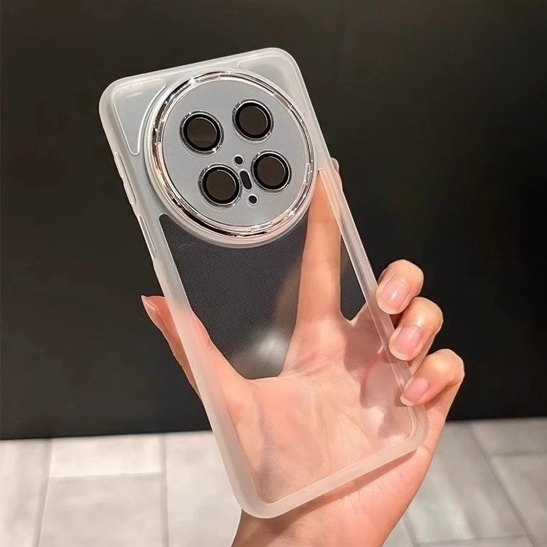 Applicable To Huawei Mate70pro Mobile Phone Case New Model with Lens Film Mate70 Transparent Full Package Anti Fall Protection Case