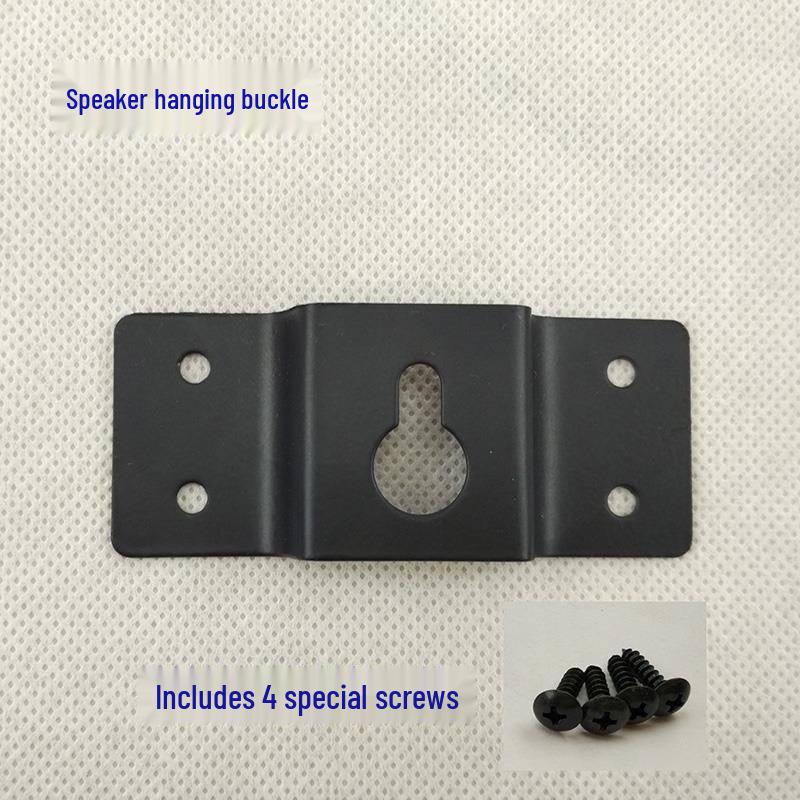 Thickened Surround Sound Speaker Wall Mount & Hook Hanger with Screws