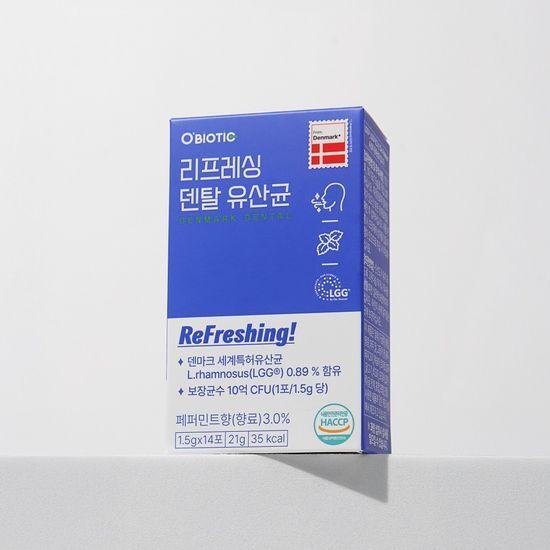 O'BIOTIC Refreshing Dental Probiotics 14 Packets (2 Weeks' Supply)