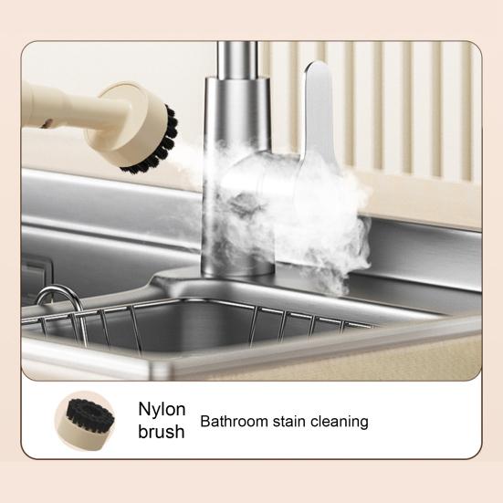 Steam Cleaning Machine 1200W High Power Fast Preheating Ergonomic Comfort Design 3.0BAR High Pressure Steam Cleaner