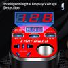 Multi-function Vehicle Power Inverter 12V/24V to 220V Power Converter LED Display Socket for Car Travel Camping Power Supply
