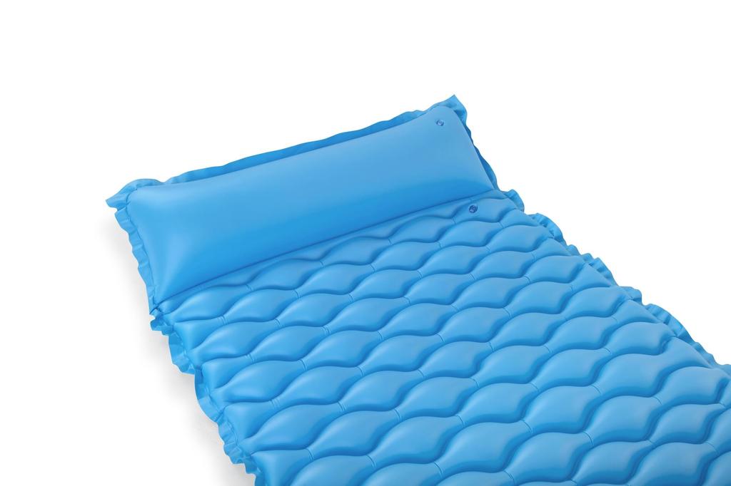 Bestway Rangs 155 X 77cm Floating for the Sea or Pool Roll-Up Mat, Blue, (44020)