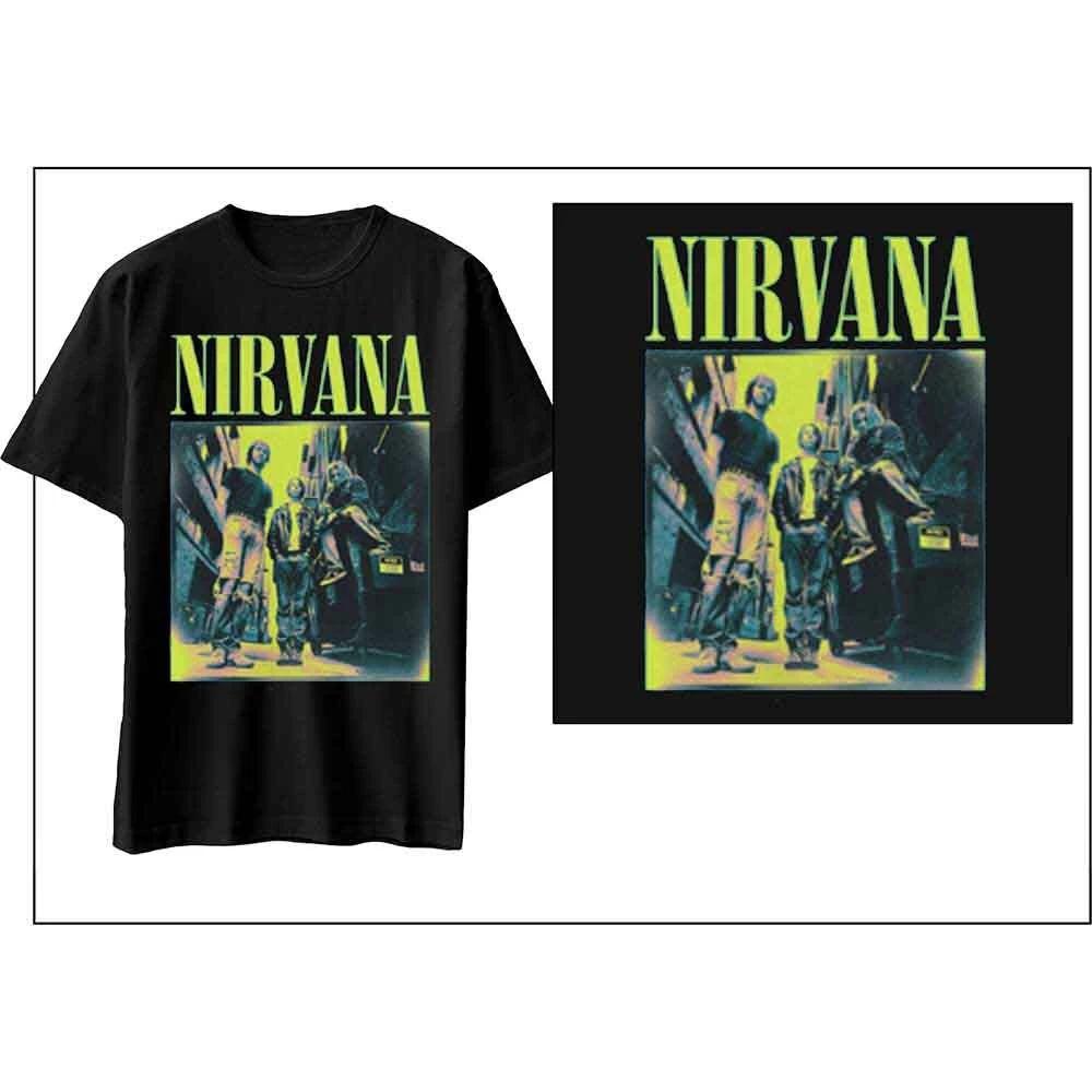 Nirvana Kings of The Street T-Shirt Black New XS