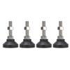 4PCS Furniture Leveling Mounts M12 Thread Table Chair Workbench Leveler Nylon Support Feet 50mm