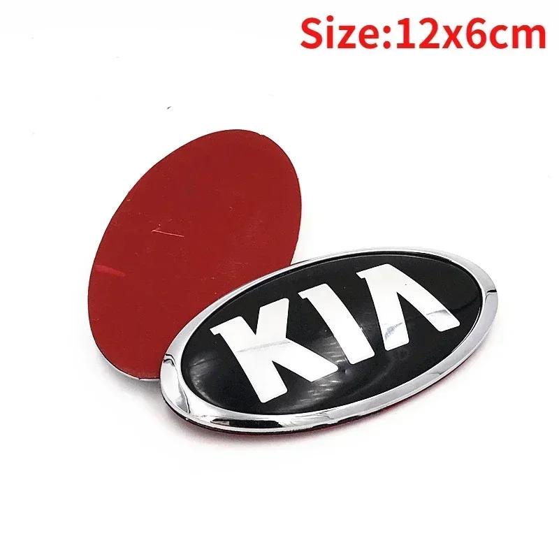 MYMX8 Car Front Grille Logo for KIA K2 K3 KX3 K4 K5 Cerato Forte Carnival Stinger Optima Ceed Senda Sorento Rear Trunk Emblem Stickers