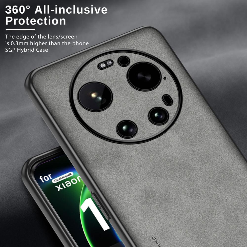 17 Ultra Case Sheepskin Leather Funda For Xiaomi Mi 17Ultra Xiaomi17Ultra 5G 6.9inch Global Camera Shockproof Cover Coque Bumper
