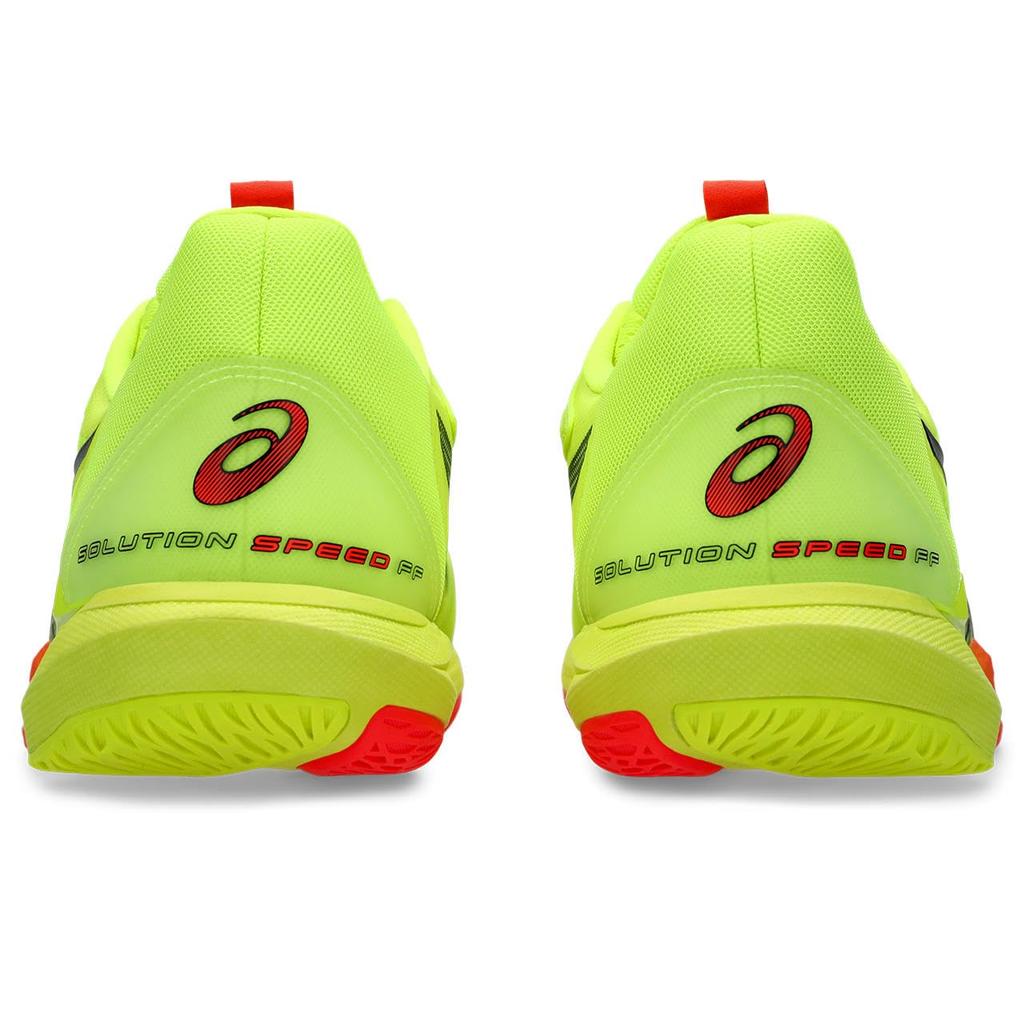 ASICS SOLUTION SPEED FF 3 PARIS Tennis Size Shoes, 1041A479, Men's Safety, Yellow/Black, 25.5