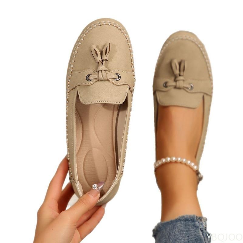 Fashion Women's flat shoes are fashionable breathable simple comfortable Summer new style women's daily casual single shoes