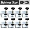 1-10pcs/set Steel Drawer Front Installation Clamps Woodworking Jig Cabinet Drawer Panel Clip Tool for Home Furniture Accessories
