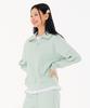 CHASECULT Women'S Ribbed Half-Zip Sweatshirt-Farg5164B0S