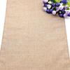 Natural Burlap Restaurant Linen Wedding Banquet Table Runner Table Cover Tablecloth Home Decoration