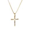 The Fast And The Furious Dominic Toretto Vin Movie Jewelry Classic Rhinestone Charms Pendant Sliver Cross Alloy Necklaces Men
