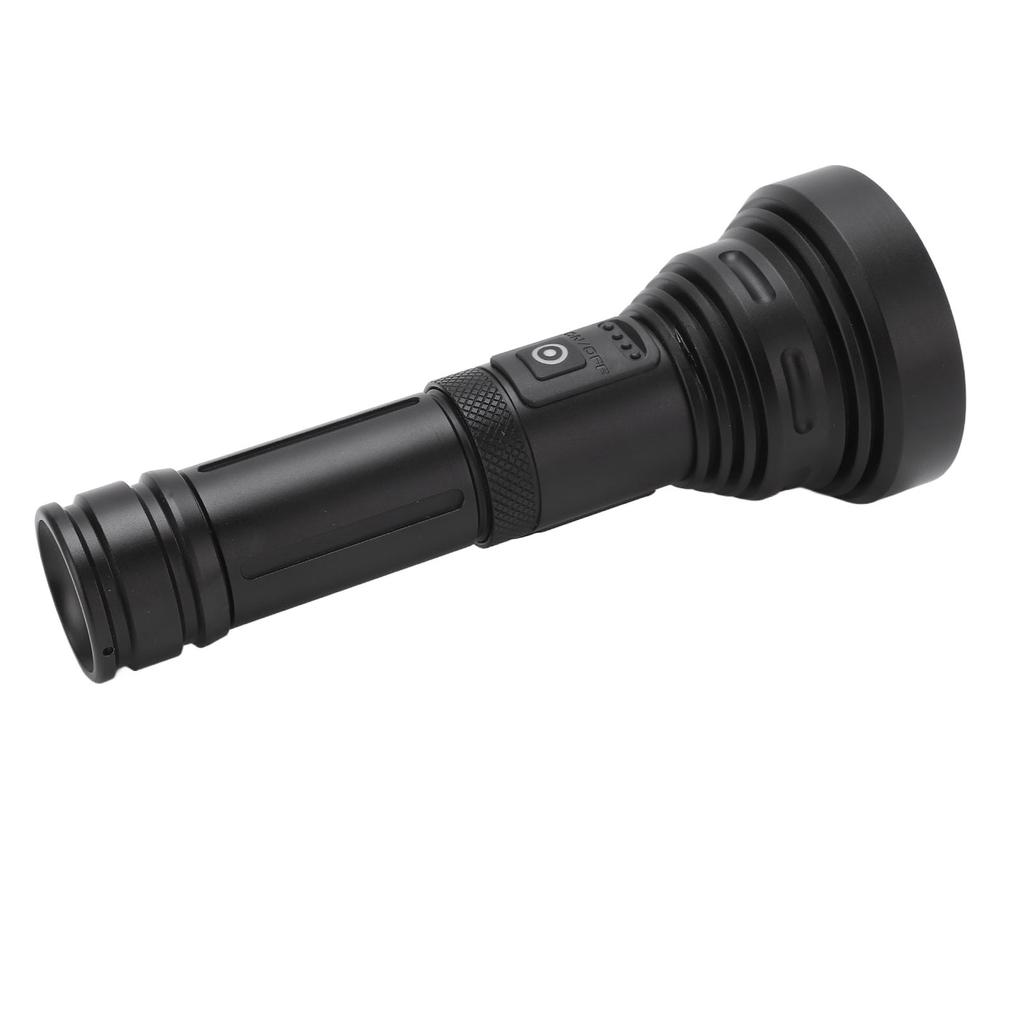 Outdoor USB Rechargeable Flashlight Telescopic Zoom Portable COB Strong Light LED Torch