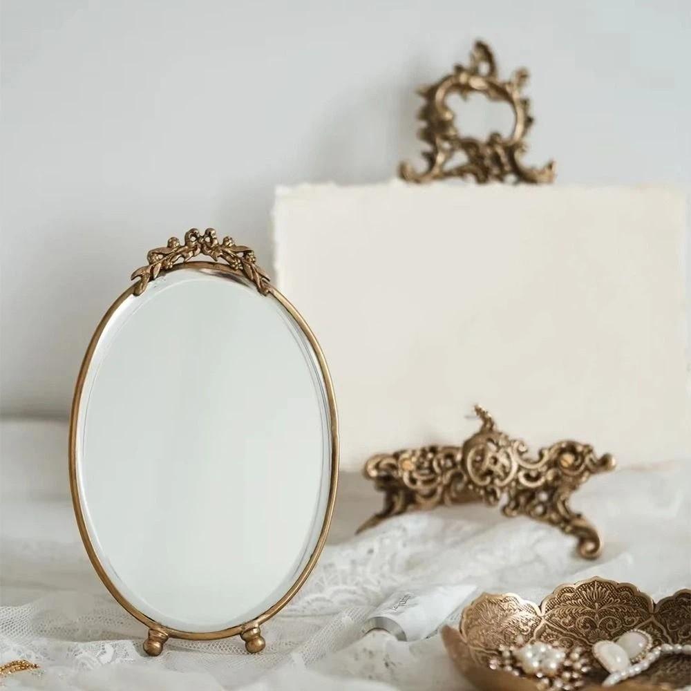 Elegant Frame Bracket Gold Display Storage Rack Plate Display Stand  Tabletop Decoration