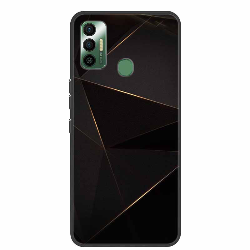 Per Tecno Spark 7 Custodia Lusso Silicone Morbido TPU Cover Custodie per Telefono Per Tecno Spark 7 Pro Spark 7P Spark7 Protettiva KF6 Coque