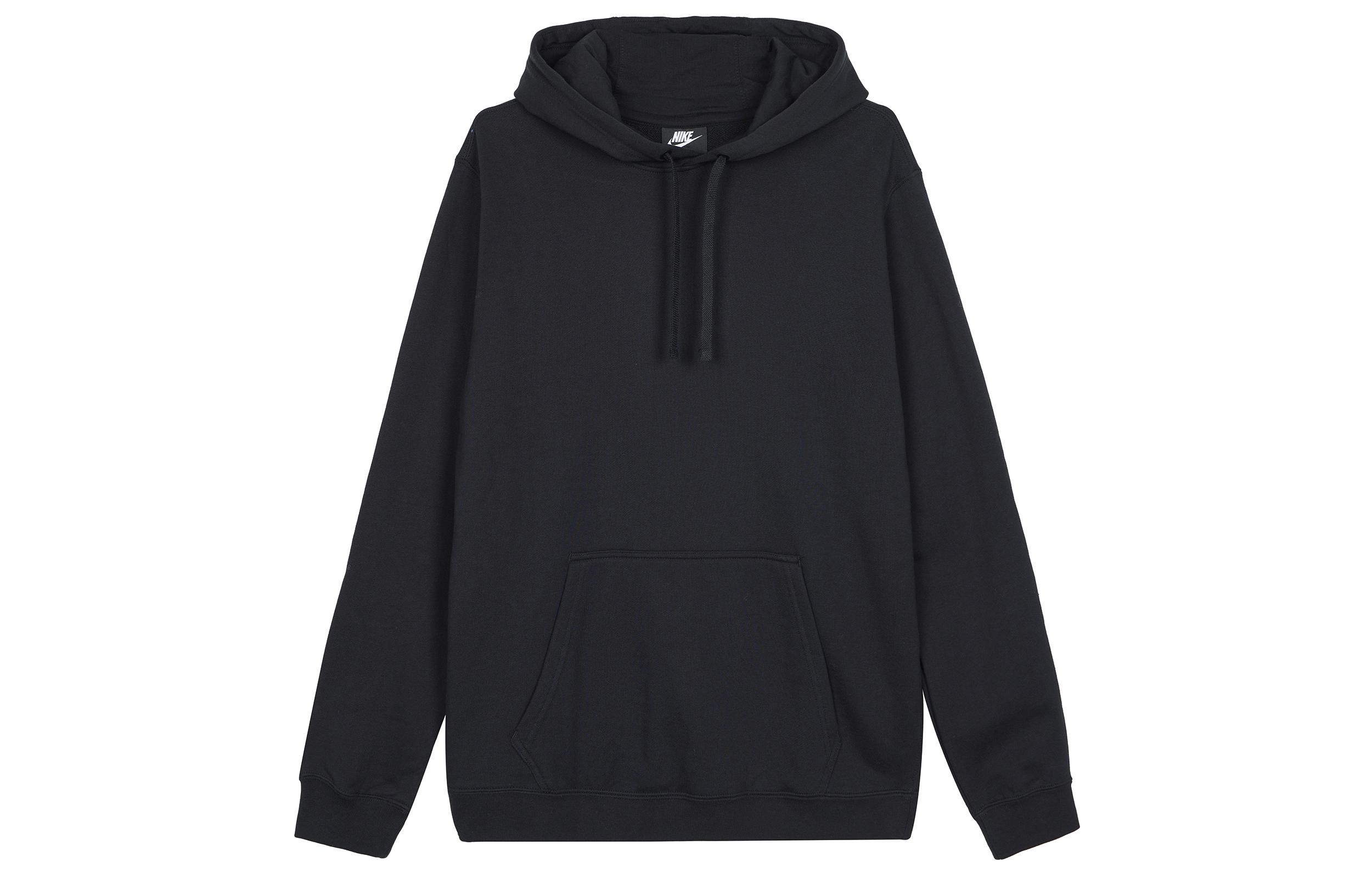 Толстовки Nike Мужские Черные С Капюшоном Средней Плотности Обычный Крой BV6166-010 M