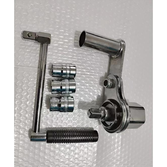 1 takım 1/2 "burulma tork çarpanı anahtarı bijon sökücü tipi araba lastiği sökme emek tasarrufu sağlayan kuvvet anahtarı 3200N.M