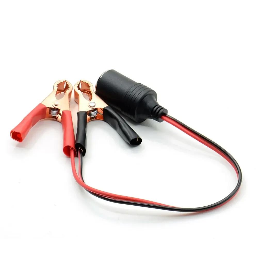 

Heavy-Duty Car Cigarette Lighter Socket Adapter – 12V/24V 220W Extension with Pure Copper Contacts for Dual Device Charging