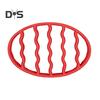 Oval Silicone Roast Rack Pot Stand Multipurpose Cooking Rack for Stoves Pressure Cooker Slow Cooker Air Fryer Baking Utensil Holder