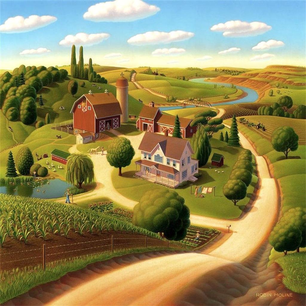 5D DIY Diamond Painting Four Seasons Scenery Diamond Embroidery Cross Stitch Full Round Drill Home Decor Manual Art Gift