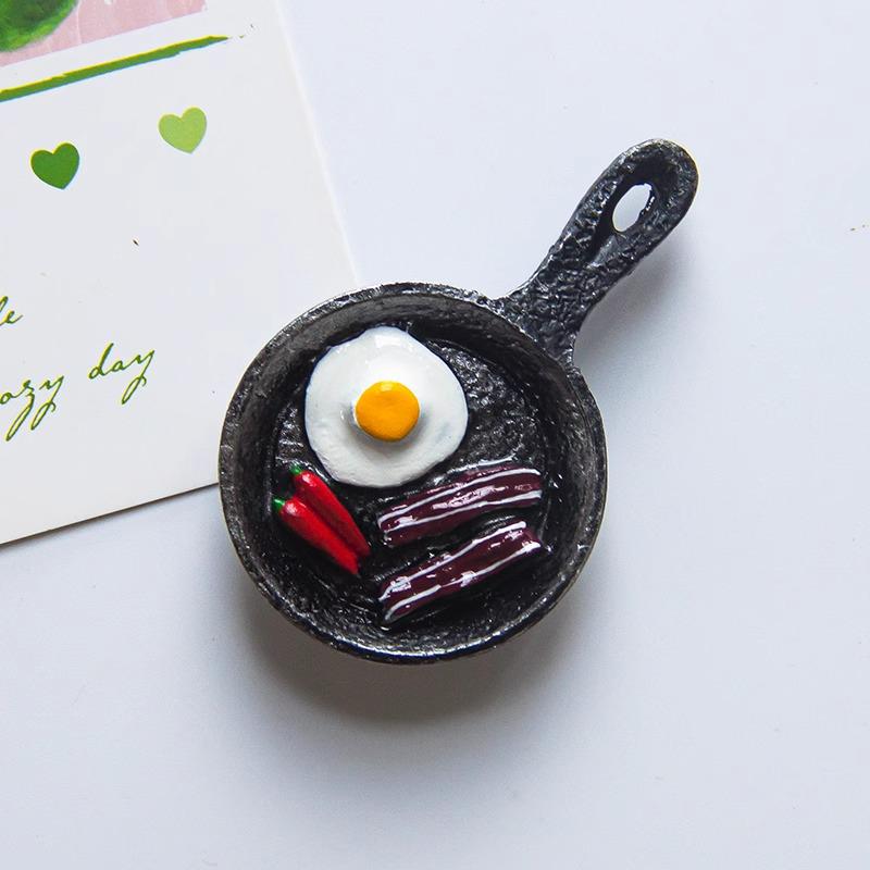 Nordic 3D Gourmet Food Fridge Magnet - Creative Home Decoration