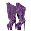 Sexy Women Boots Peep Toe Pole Dance High Heels Nightclub Model Catwalk Platform Shoes  Plus Size
