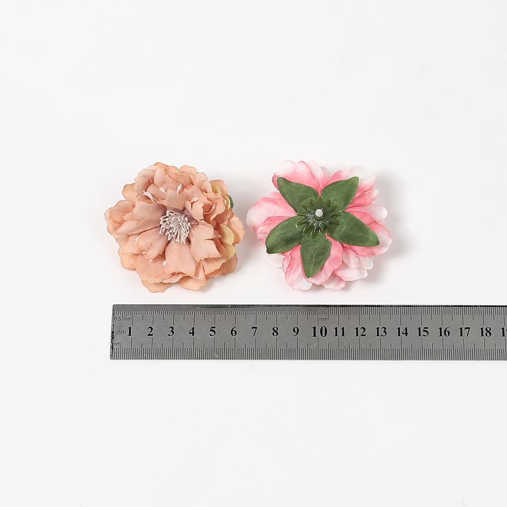 10/20Pcs Artificial Peony Flower 6cm Silk Fake Flower Room Home Decor Wedding Decoration DIY Bridal Wreath Bouquet Handicraft