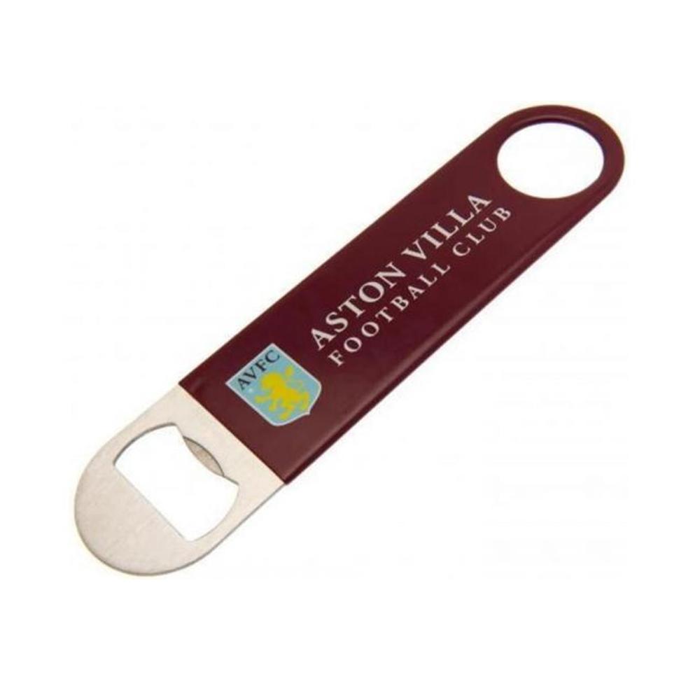 Aston Villa FC Stainless Steel Bottle Opener Fridge Magnet