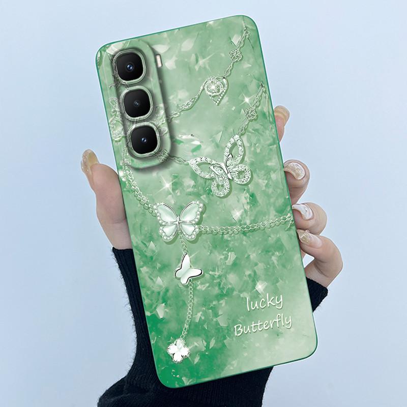For Infinix Hot 60 Pro Plus Case Fashion Simplicity Flower Liquid Silicone Camera Protection Cover For Infinix Hot 60 Pro+ Capa