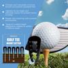 HOZONEX HZ-F01-0025-01 Plastic Golf Tee Height Setter Portable Practice Aid for Consistent Swings