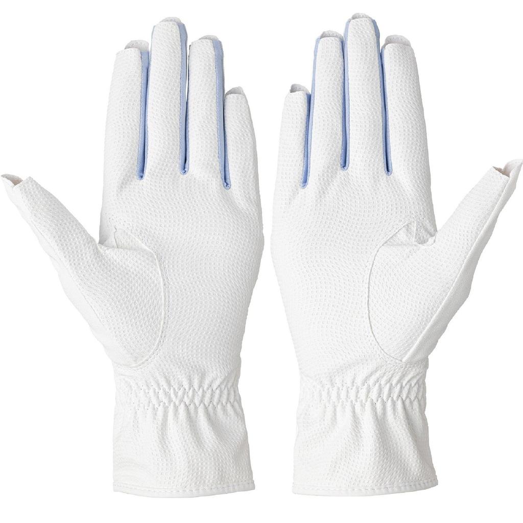 Mizuno Golf Nail 5MGWB650 Gloves, Fit, Women's, Pair, White, 18cm,
