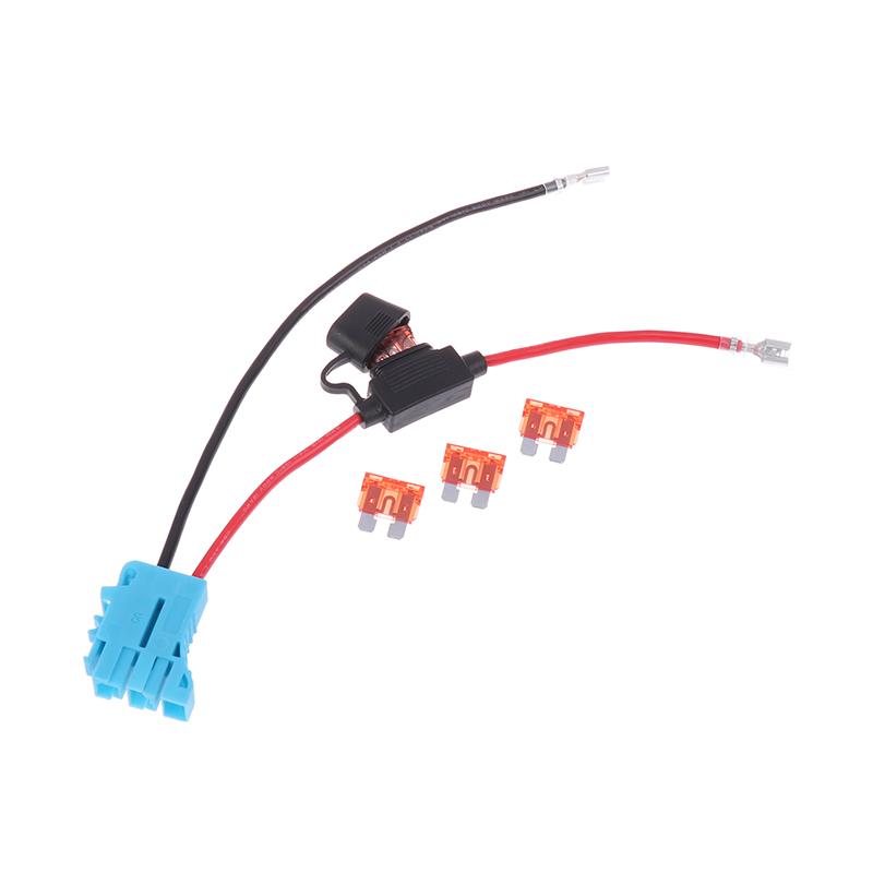 

Peg Perego 12V SLA Battery Wiring Harness Connector with Fuse Compatible with Various Batteries Auto Parts Accessory