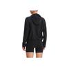 Under Armour Pure Color Hooded Jacket Women Tops Black 1380183-001