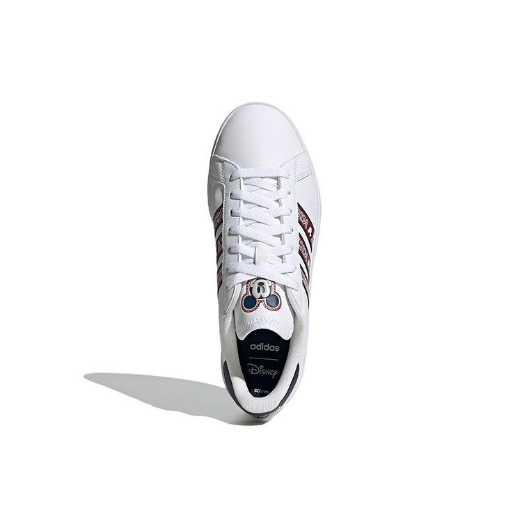 Adidas Neo Grand Court Base 2.0 Comfortable Durable Low-Top Sneakers Men Sneakers White GV9548
