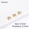 14K Gold Plated Brass Star/Crown/Apple/Heart Spacer Beads Loose Beads For Jewelry Making Supplies DIY Jewelry Accessories