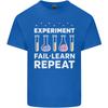 Science ExperiUnisext Fail Repeat Chemistry Geek Unisexs Light Cotton TShirt