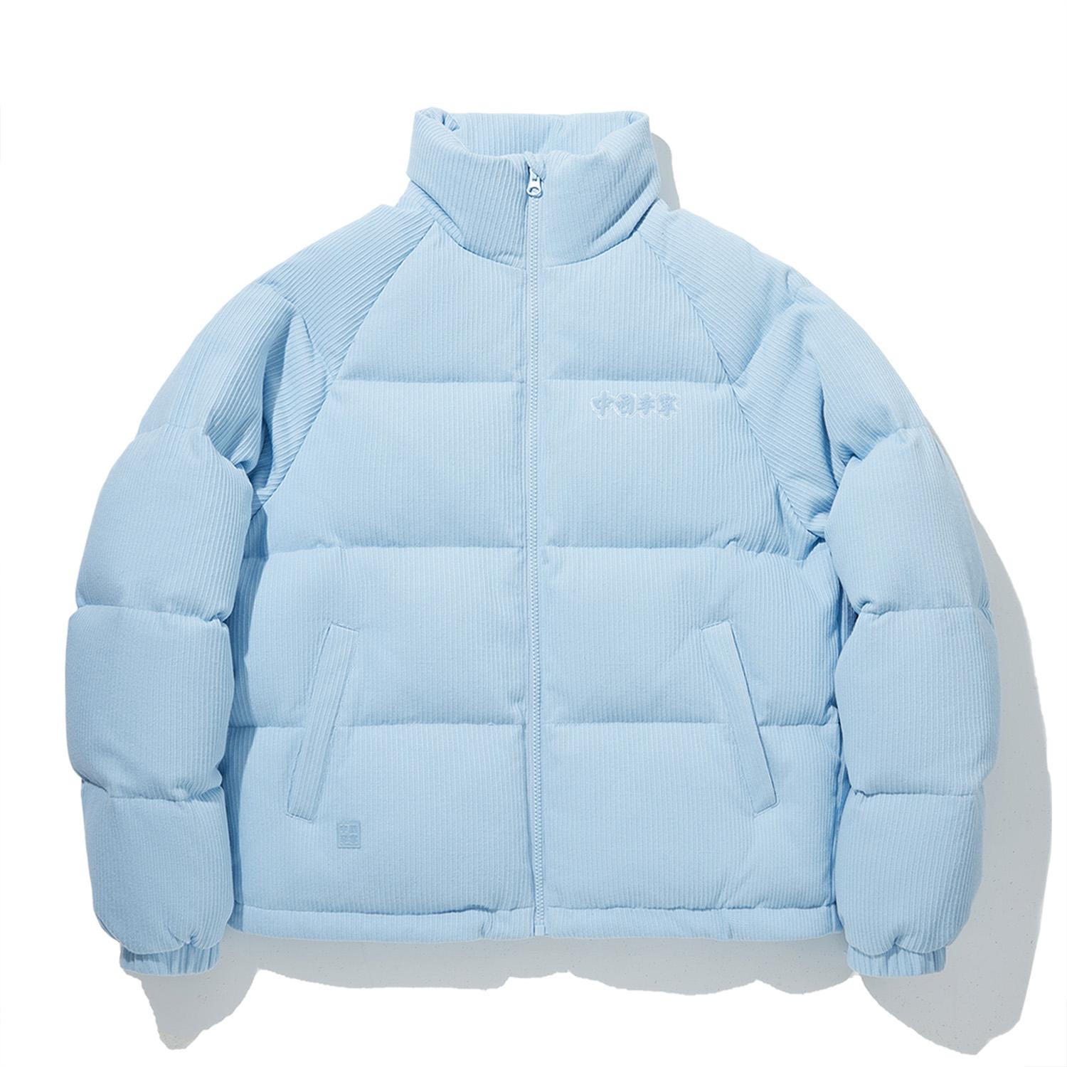 

Li Ning Женская эксклюзивная серия Однотонная свободная куртка пуховик с коротким рукавом Женская верхняя одежда Лазурно-голубой AYMU594-1 XXL