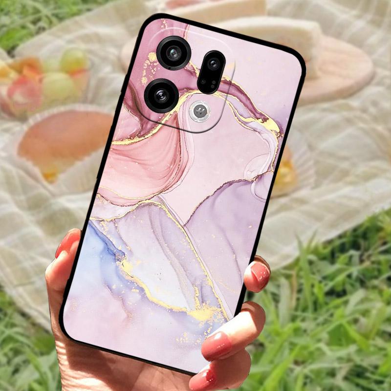 Case For OPPO Find X9 Pro FindX9 Silicone Soft TPU Phone Cover For OPPO Find X9Pro X 9 Shell Bumper Anti Drop Funda Coque PLJ110