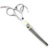 6.0-Inch HUO Gem Hairdressing & Barber Scissors Set: Straight Shears, Bangs Scissors, Thinning Shears