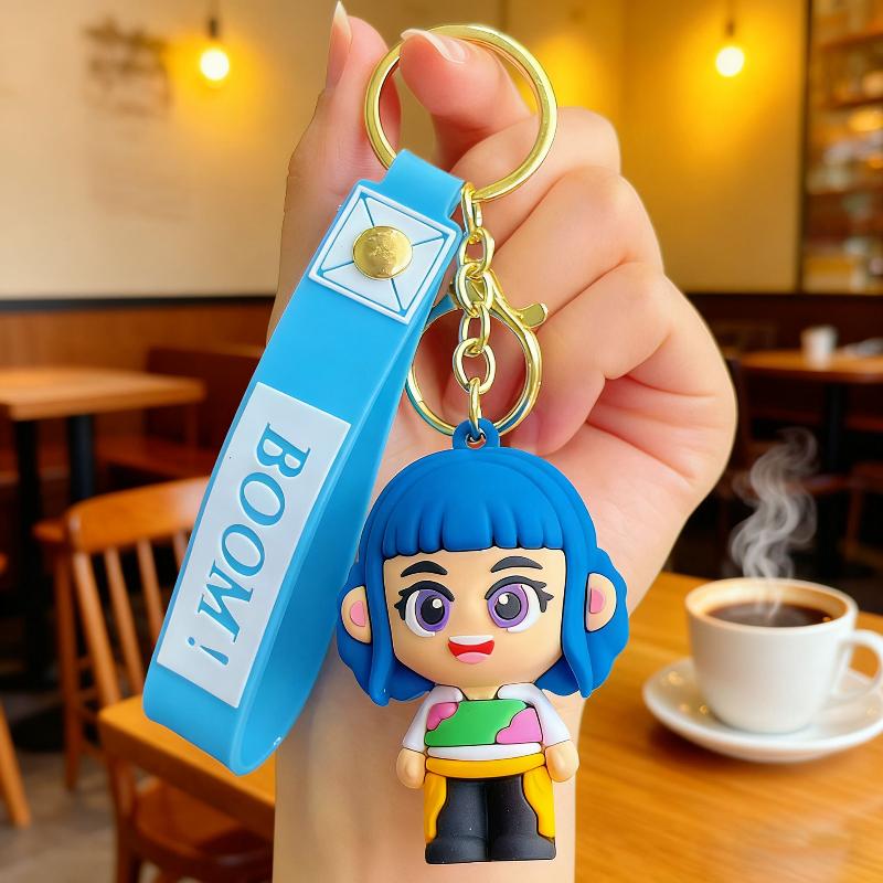 Kpop Devil Hunter Periferyjny Widget Rumi Mira Zoe Pvc Brelok Dekoracja Plecaka Widget Akcesoria Zabawki