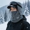 Windproof helmet cover Warm hat Fleece sports with winter fleece Thick ski mask Windproof pullover hat