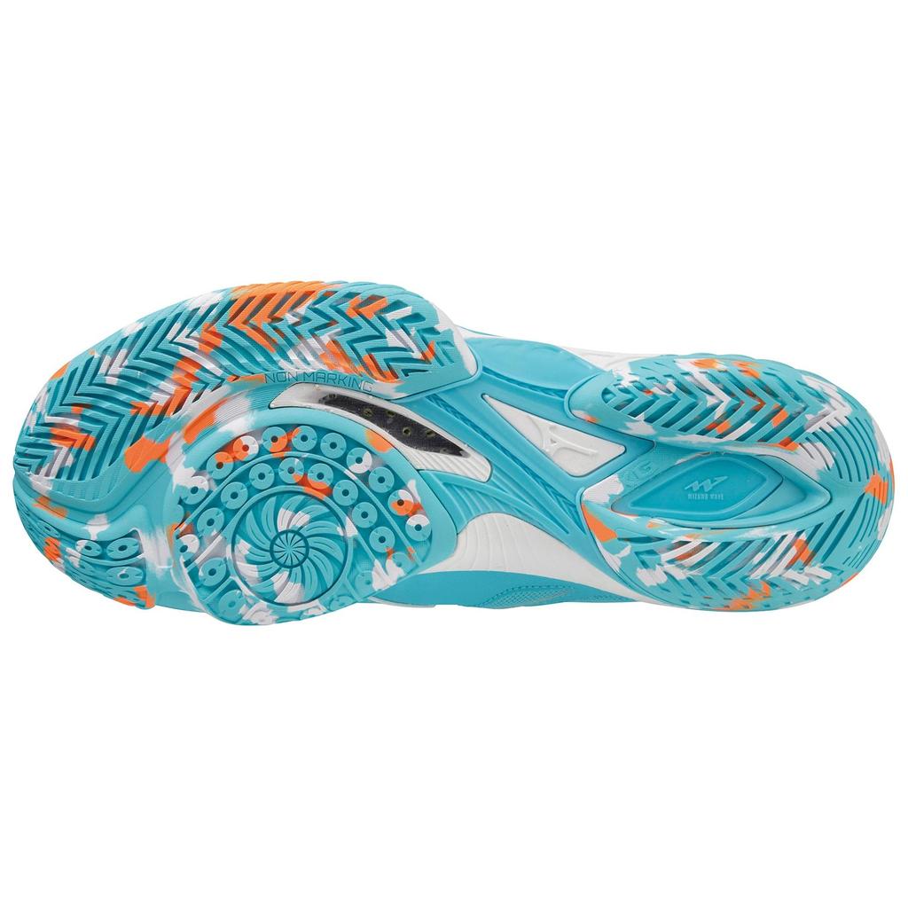 Mizuno Wave Claw Low top Badminton Shoes Unisex Blue 71GA2117