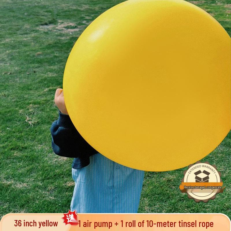 36-Inch Explosion-Proof Outdoor Thickened Latex Balloon Toy for Kids