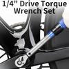 Double-direction Ratchet Bicycle Automotive Tool Ratchet Torque Wrench Set  Cycling Accessories