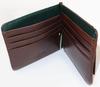 OE Money Clip Wallet Card Case Cowhide Italian Traditional Method Chocolate [Creed] 312C987-23