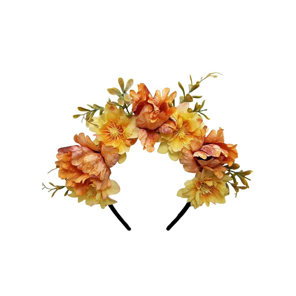 New super fairy flower headband Mori travel photo photo headgear wedding party hair accessories girl