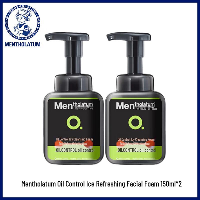 Mentholatum Men s Refreshing Oil Control Cleansing Foam