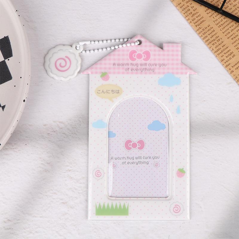 

Милый ПВХ Чехол для Карты Чехол для ID-карты Кейс Мультяшный Держатель для Фотокарты K-pop Сливы для Фотокарточек Протектор для Студенческого Бейджа Кампусной Карты A2